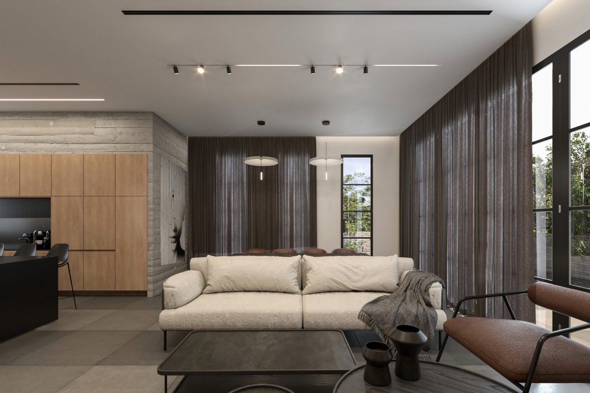 מבט לפינת אוכל סופי (Large)